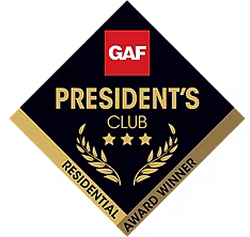 GAF President's Club - Residential - Award Winner
